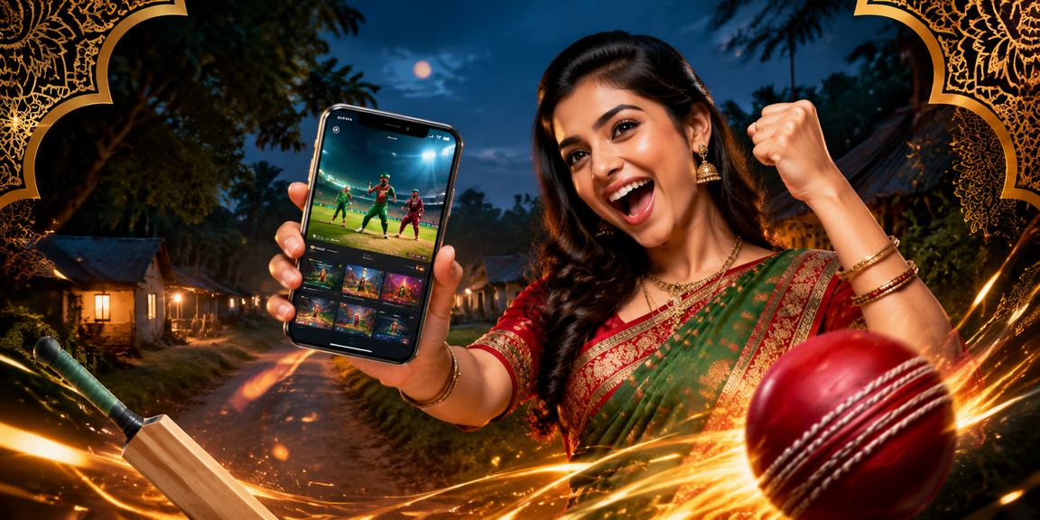 রংপুরে ক্রিকেট বেটিং উত্তেজনায় বাংলাদেশি মডেল মোবাইলে