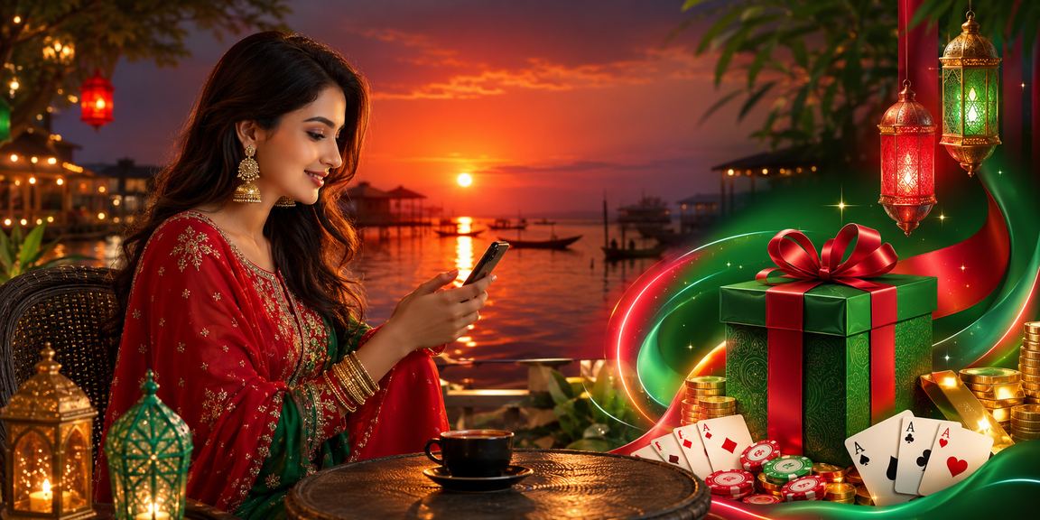 তাঙ্গুয়ার হাওরে ঈদ উৎসবে রামি গেম বিনোদন পরিবেশ